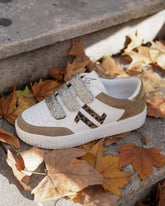 Basket femme léopard creepers à scratch - CL70 LEO - Casualmode.fr